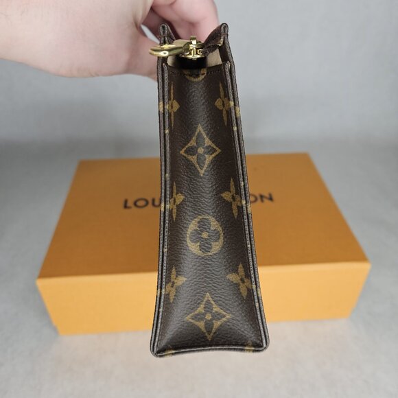 Louis Vuitton Monogram Toiletry 19 Pouch Toilette Purse Handbag with Box - Picture 3 of 12